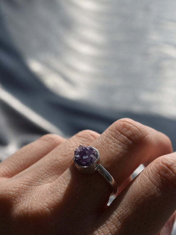 Anillo Drusa amatista - Secundaria