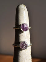 Anillo Drusa amatista - Miniatura 1