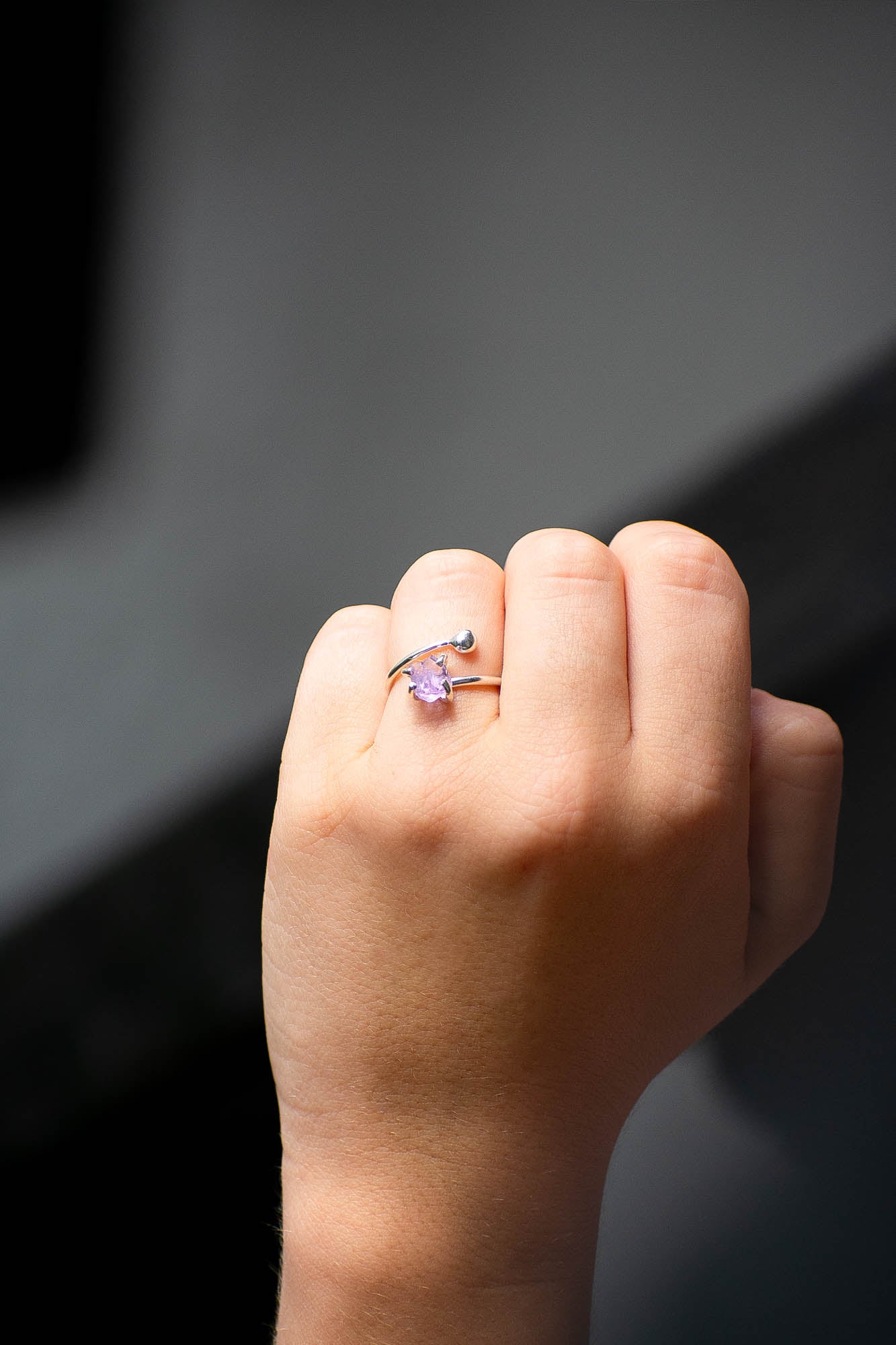 Anillo Lirón amatista - Gallery 2