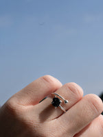 Anillo Lirón turmalina negra - Miniatura 1