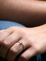 Anillo Stelios cuarzo cristal - Miniatura 1