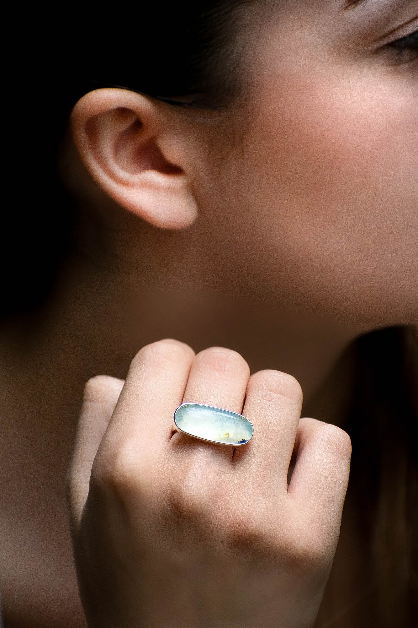 Anillo Niebla ópalo andino - Gallery 2