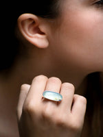 Anillo Niebla ópalo andino - Miniatura 2