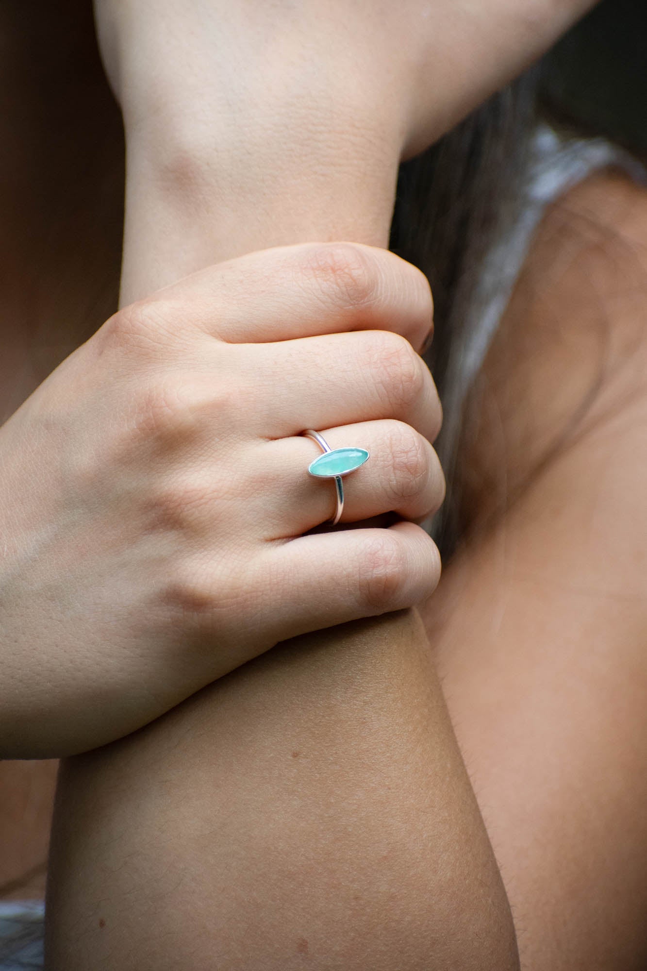 Anillo Pluma ópalo andino - Gallery 2