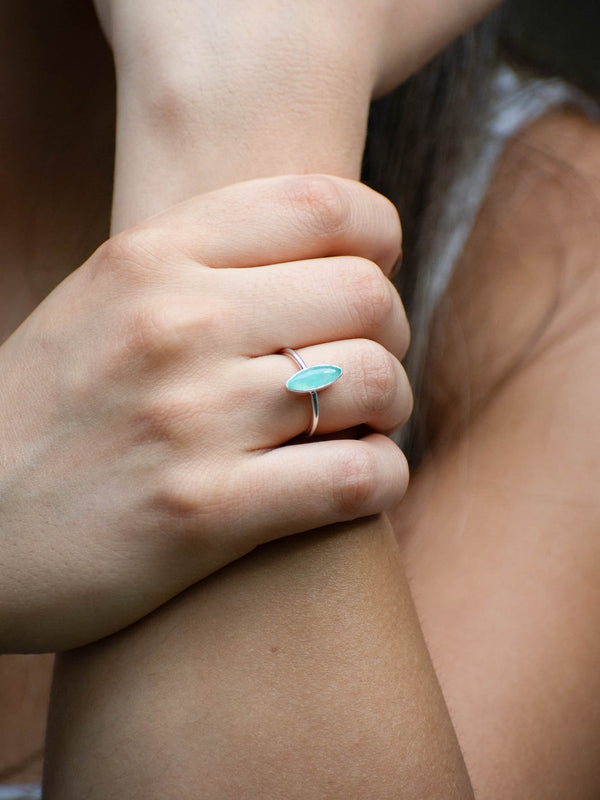 Anillo Pluma ópalo andino - Secundaria