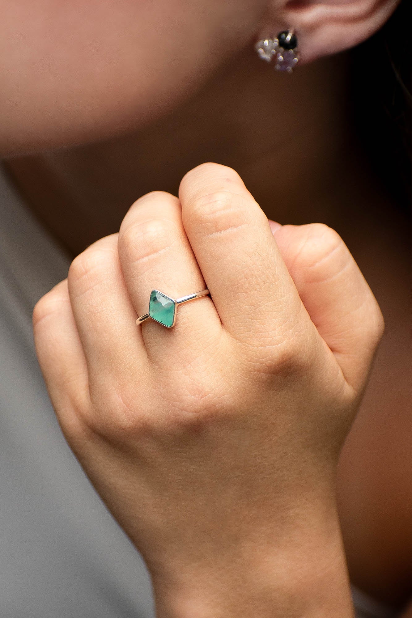 Anillo Roma ópalo andino - Gallery 2