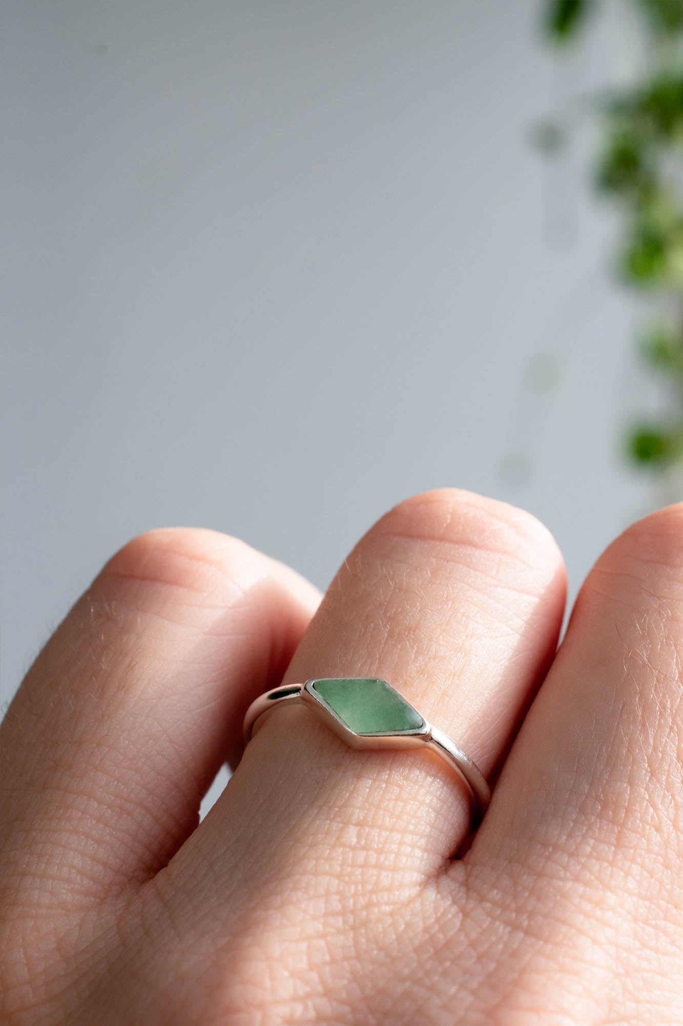 Anillo Yael aventurina - Gallery 2