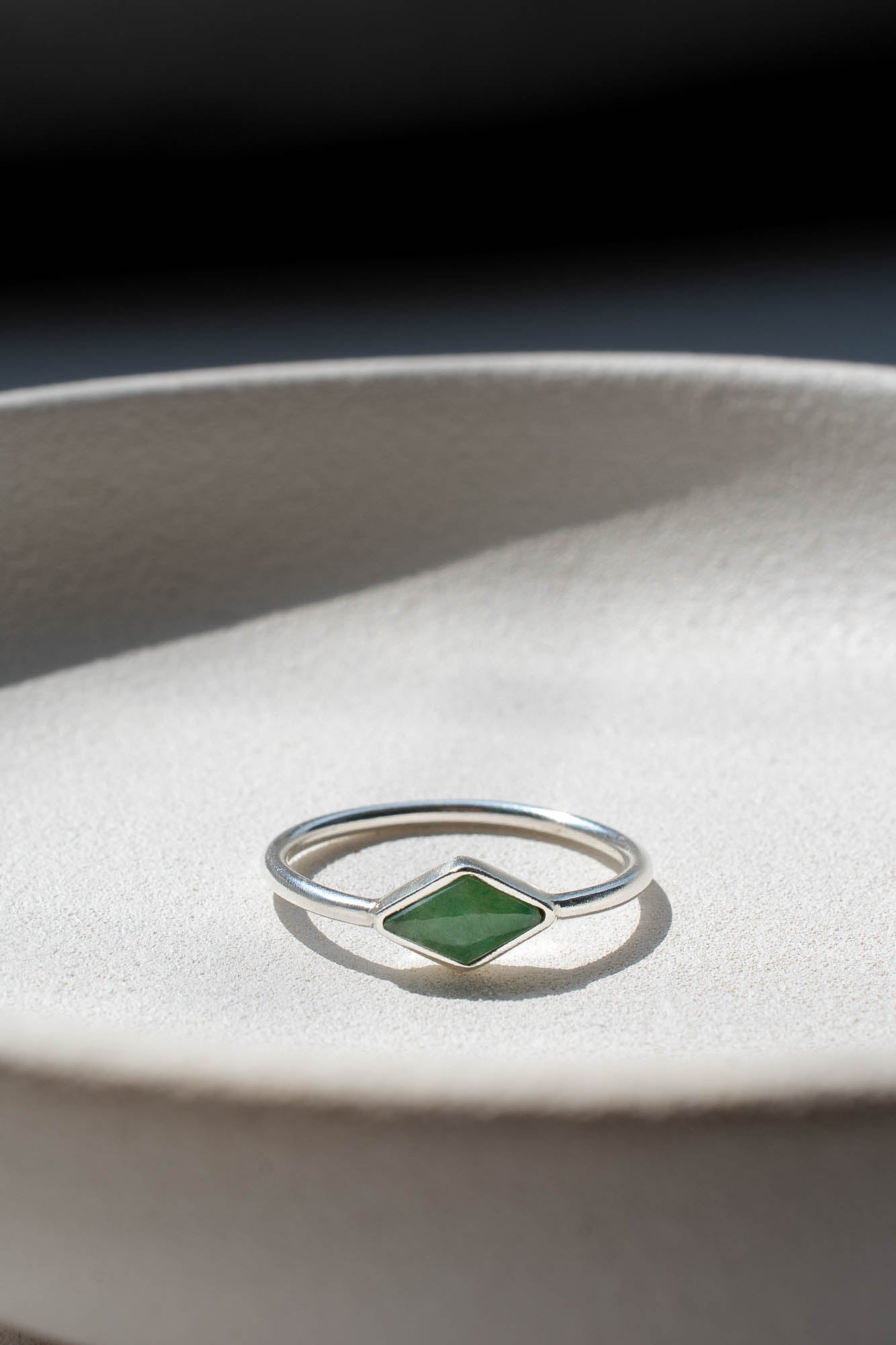 Anillo Yael aventurina - Gallery 1
