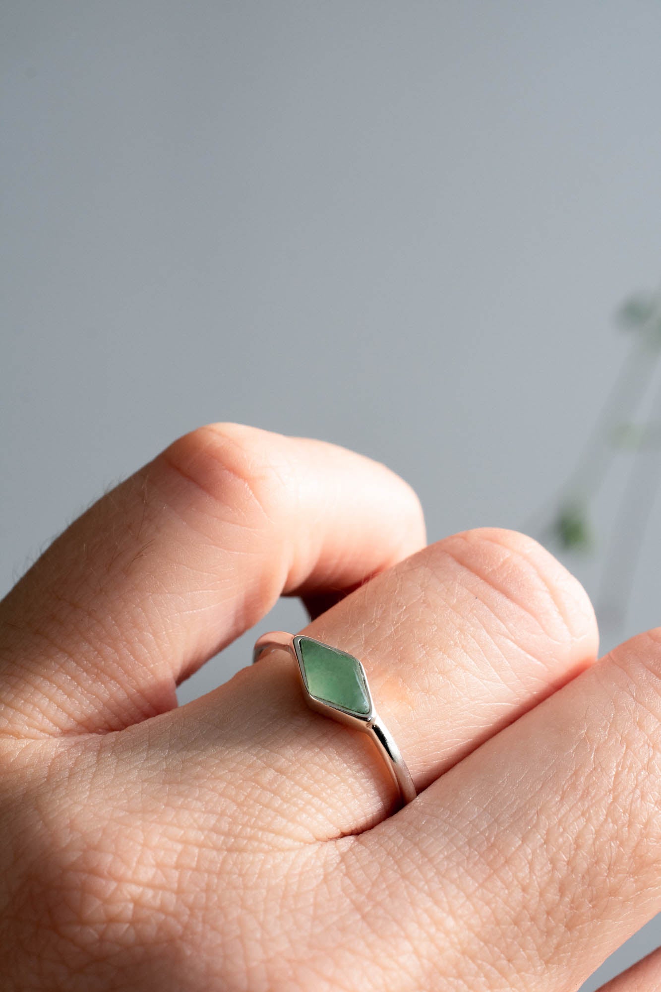 Anillo Yael aventurina - Gallery 3