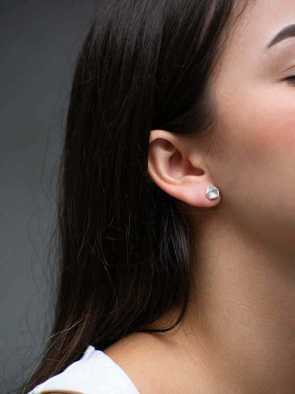 Aretes Áurea cuarzo cristal