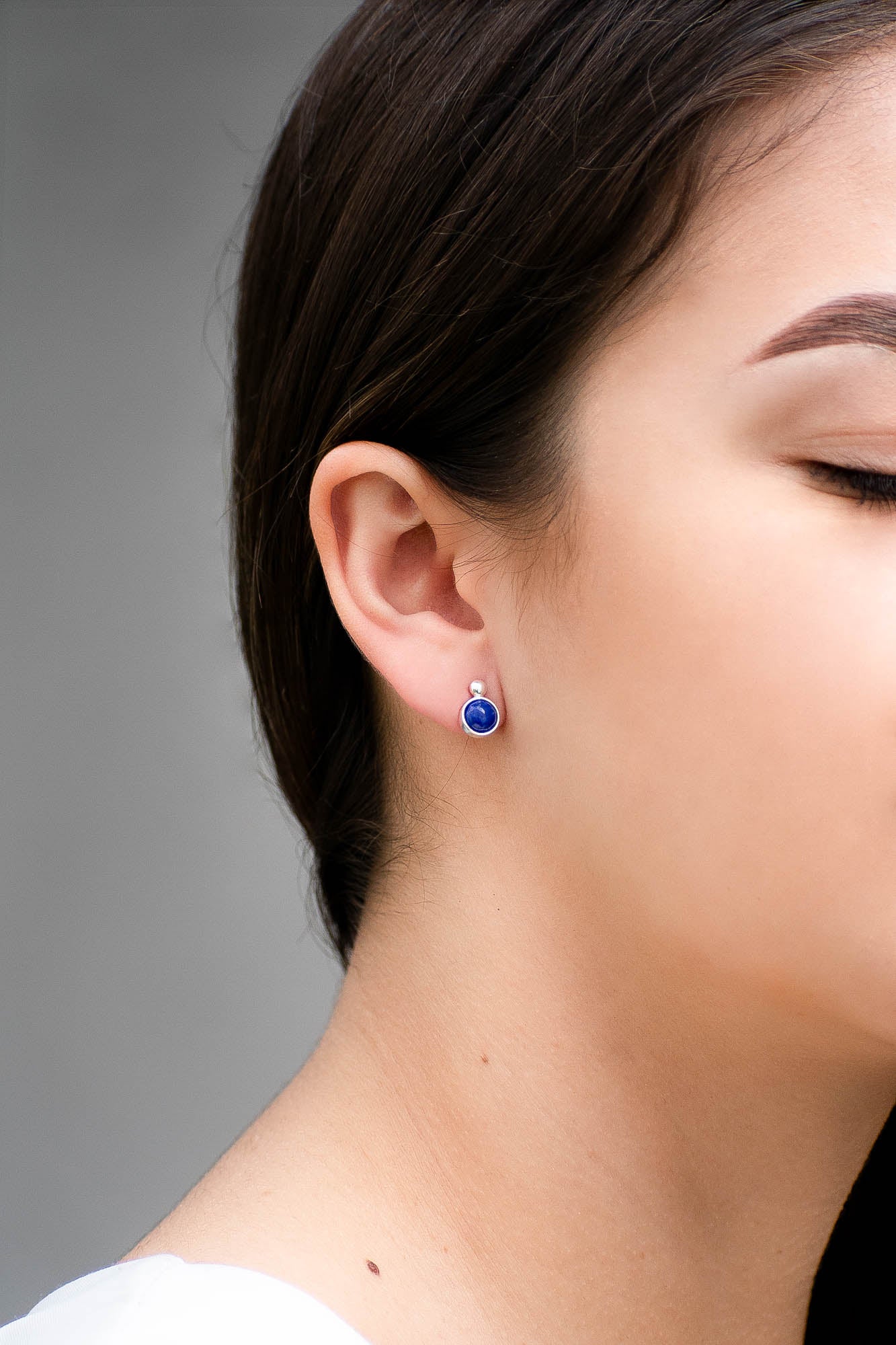 Aretes Celestia lapislázuli - Gallery 1