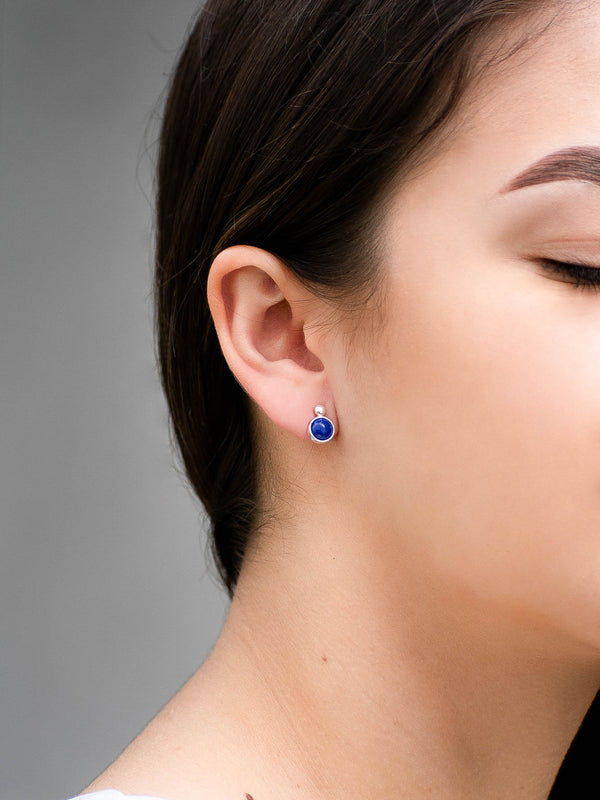 Aretes Celestia lapislázuli