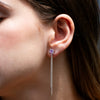 Aretes Drop amatista