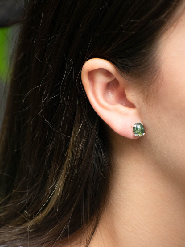 Aretes Leto ágata musgosa - Secundaria