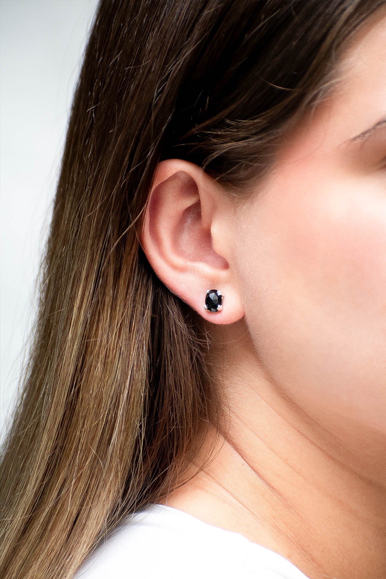 Aretes Leto ónix negro - Gallery 1