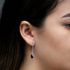 Aretes Lyana ónix negro