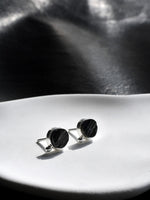 Aretes Orbitt turmalina negra - Miniatura 1