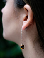 Aretes Pedra Ojo de tigre - Miniatura 1