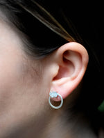 Aretes Quora aguamarina - Miniatura 1