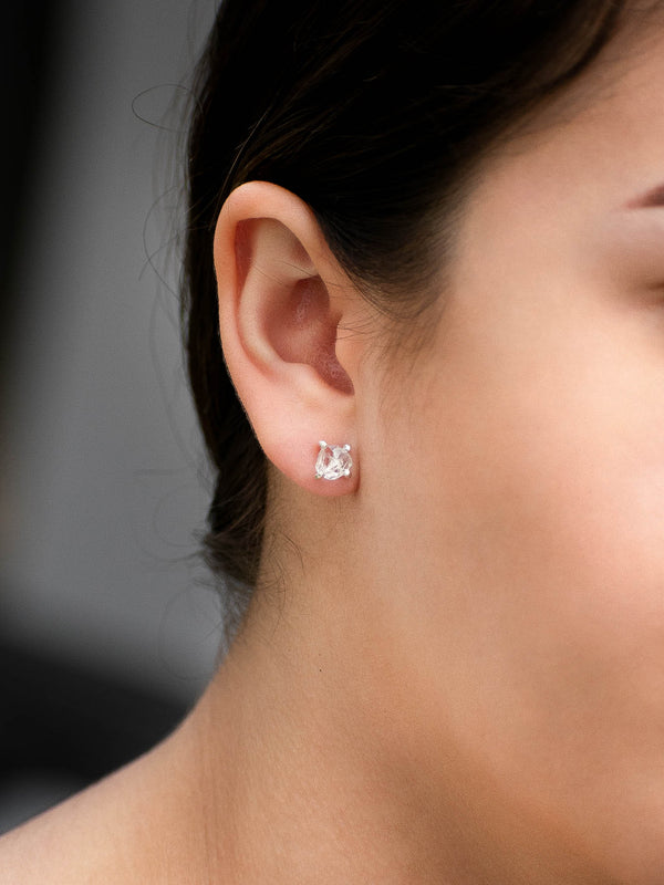 Aretes Raw cuarzo cristal