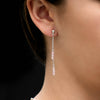 Aretes Rheda cuarzo rosa