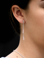 Aretes Rheda cuarzo rosa - Miniatura 1