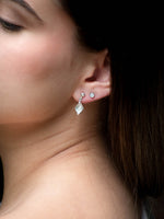 Aretes Yael cuarzo cristal - Miniatura 1