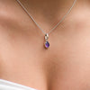 Collar Eloria amatista