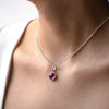 Collar Hermes amatista