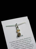 Collar Joia pirita y citrino - Miniatura 2