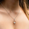Collar Orly aguamarina