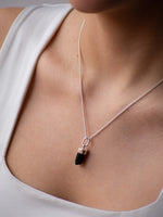 Collar Punta turmalina negra raw - Miniatura 2