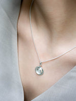 Collar Saturno cuarzo cristal - Miniatura 1