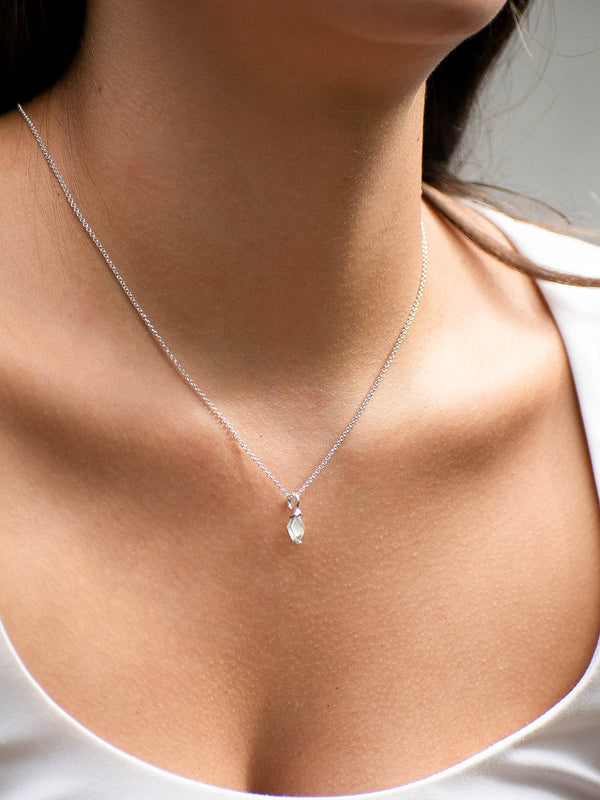 Collar Yael cuarzo cristal