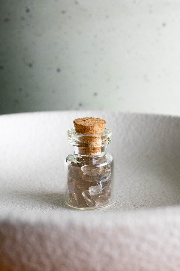 Mini jar cuarzo ahumado
