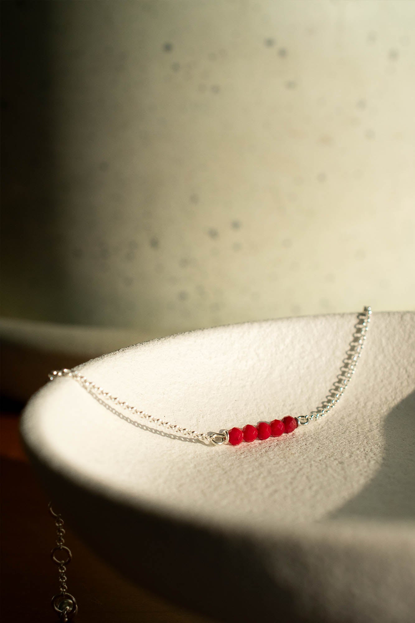 Pulsera Ábaco coral - Gallery 1