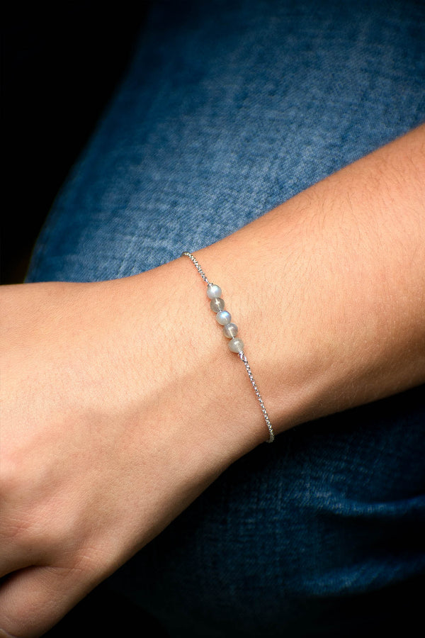 Pulsera Ábaco labradorita