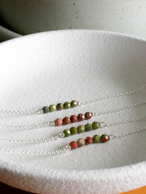 Pulsera Ábaco unakita