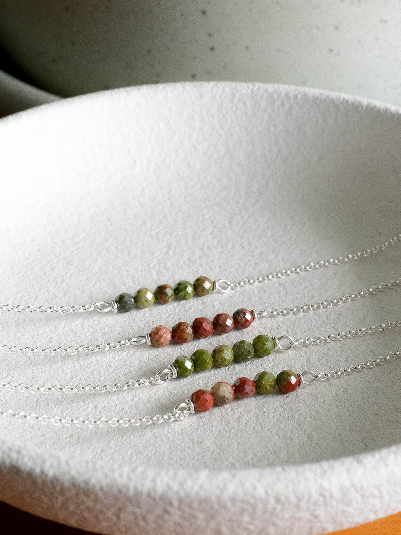 Pulsera Ábaco unakita