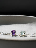 Pulsera Camus amatista & aguamarina - Miniatura 2