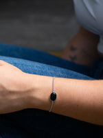 Pulsera Dania obsidiana negra - Miniatura 2