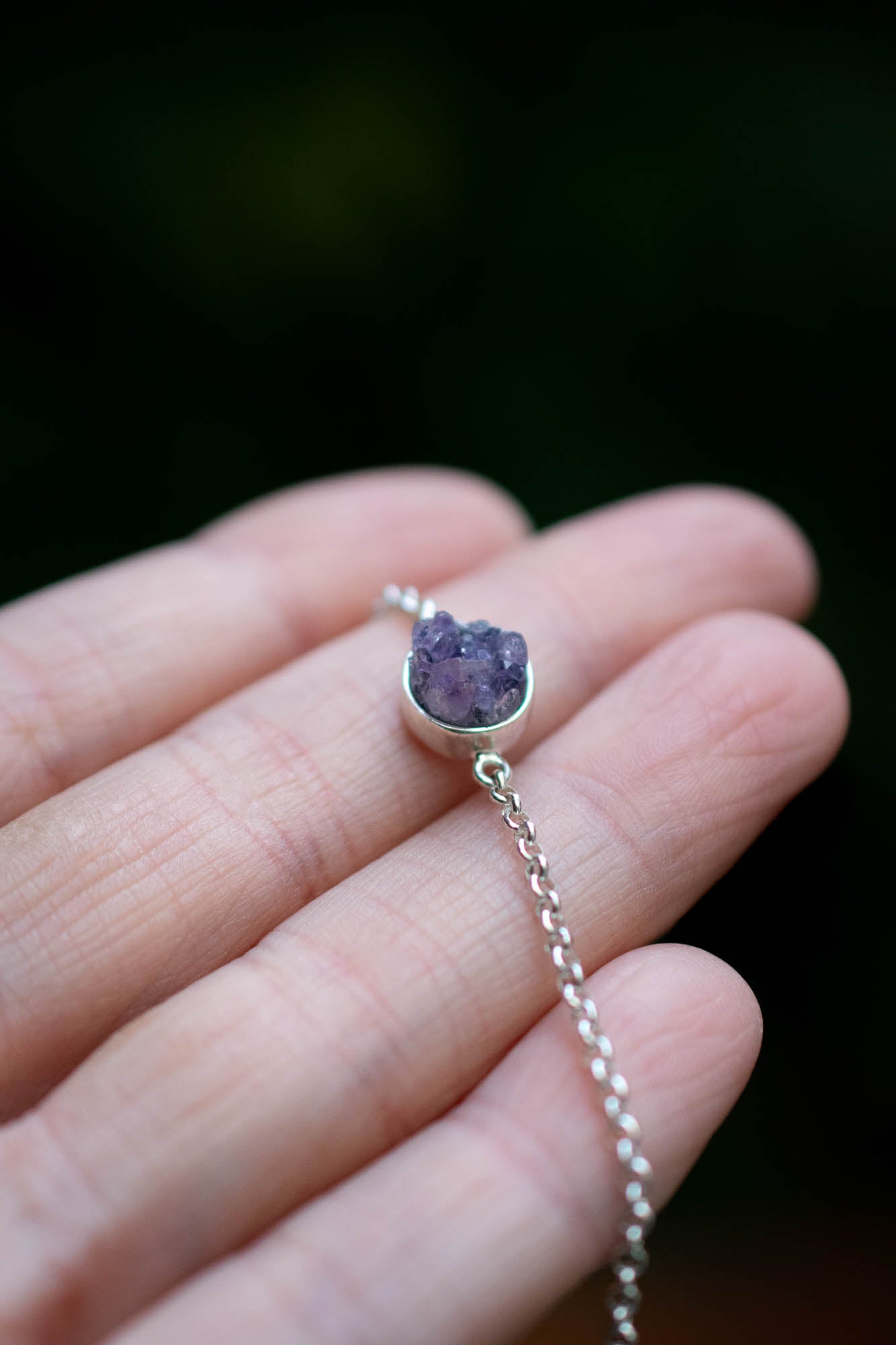 Pulsera Drusa amatista - Gallery 2