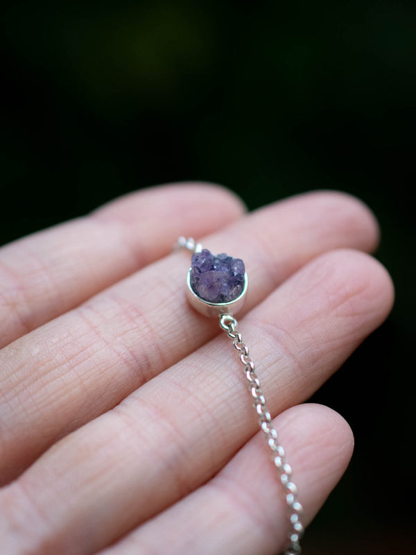 Pulsera Drusa amatista - Secundaria