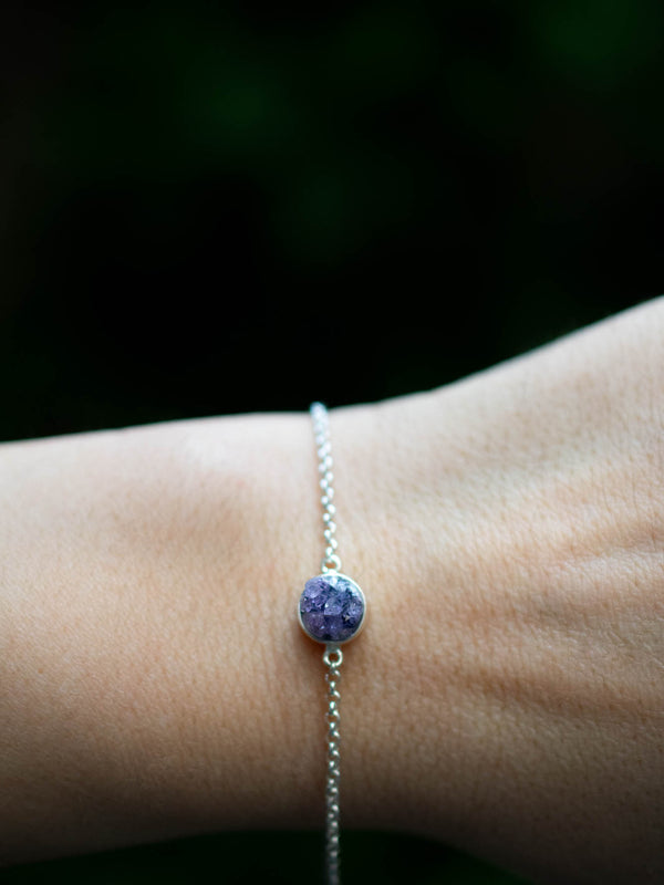 Pulsera Drusa amatista