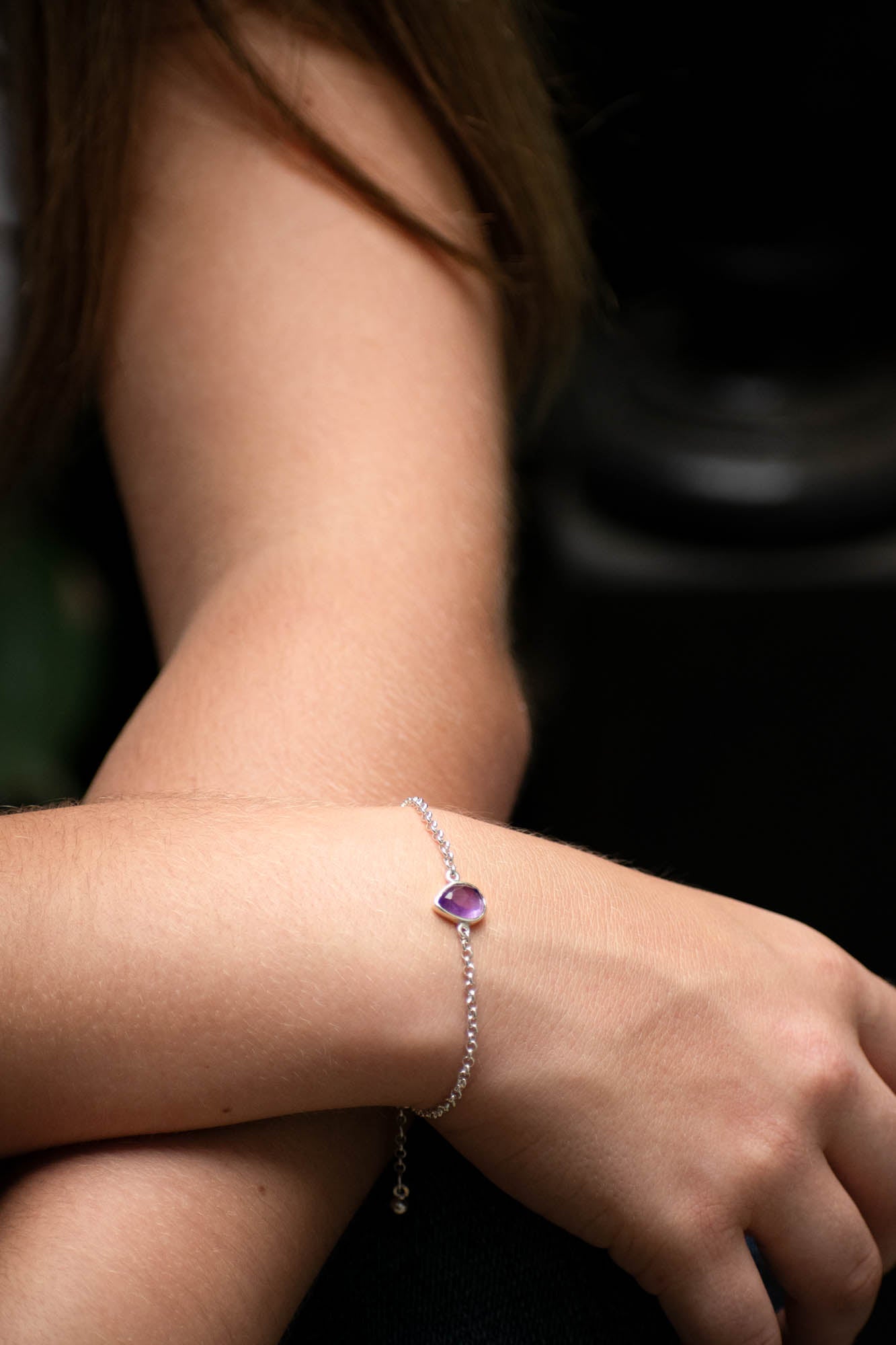 Pulsera Eloria amatista - Gallery 1