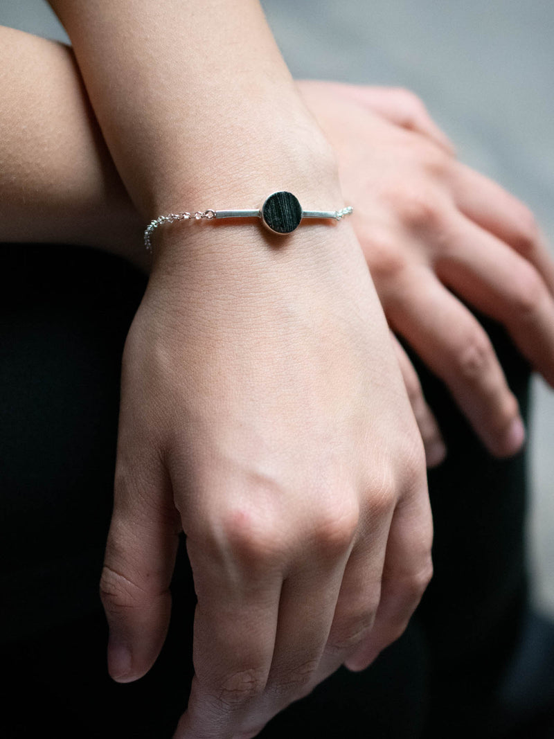 Pulsera Gala turmalina negra