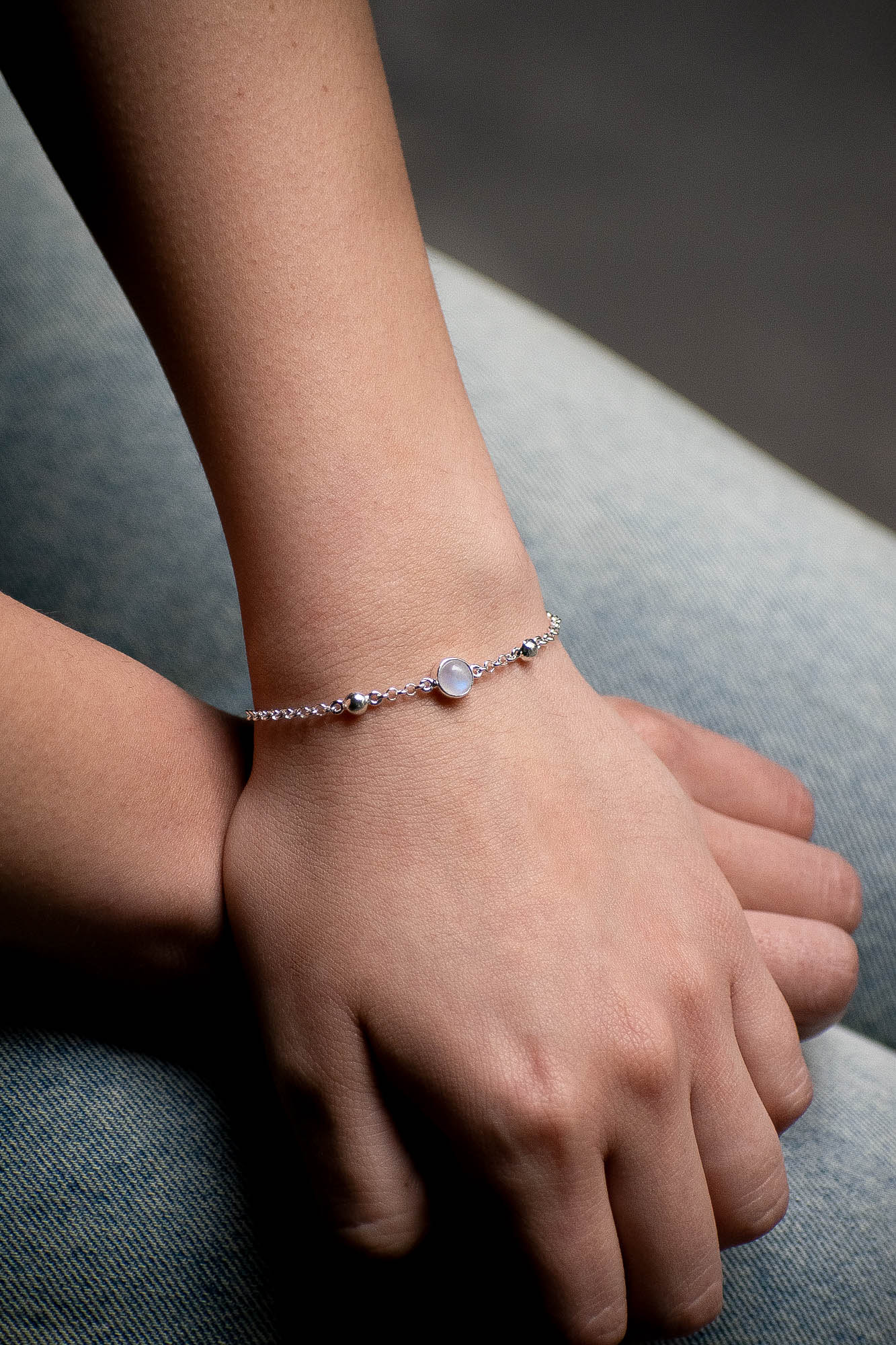 Pulsera Galaxia piedra luna - Gallery 1