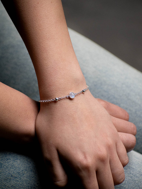 Pulsera Galaxia piedra luna