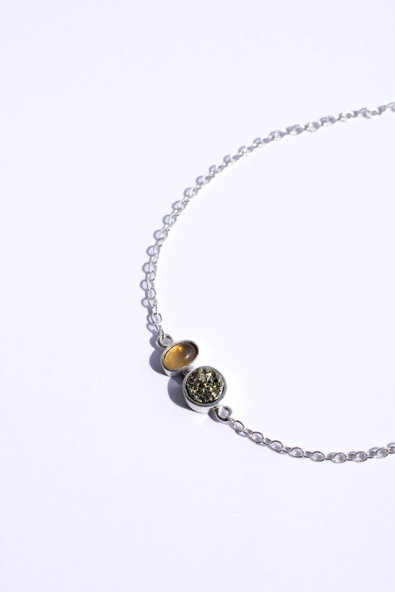 Pulsera Joia pirita y citrino - Gallery 2
