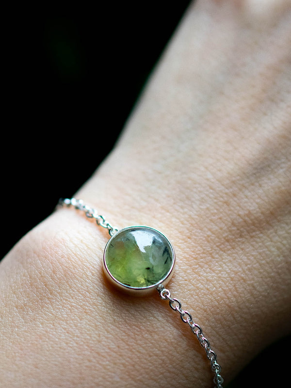 Pulsera Kanon prehnita
